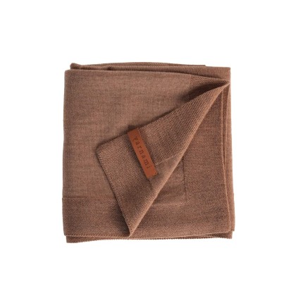 Kocyk Merino Cozy - cynamonowy / Yarnami