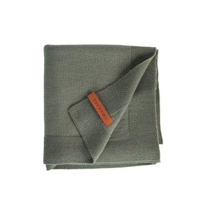 Kocyk Merino Cozy - oliwkowy / Yarnami