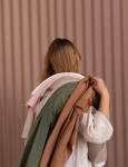 Kocyk Merino Cozy - oliwkowy / Yarnami