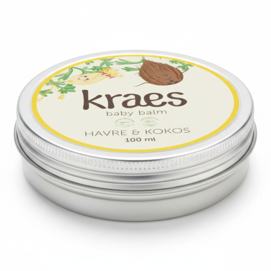 Regenerujący balsam do ciała Owies & Mango, 100ml / Kraes