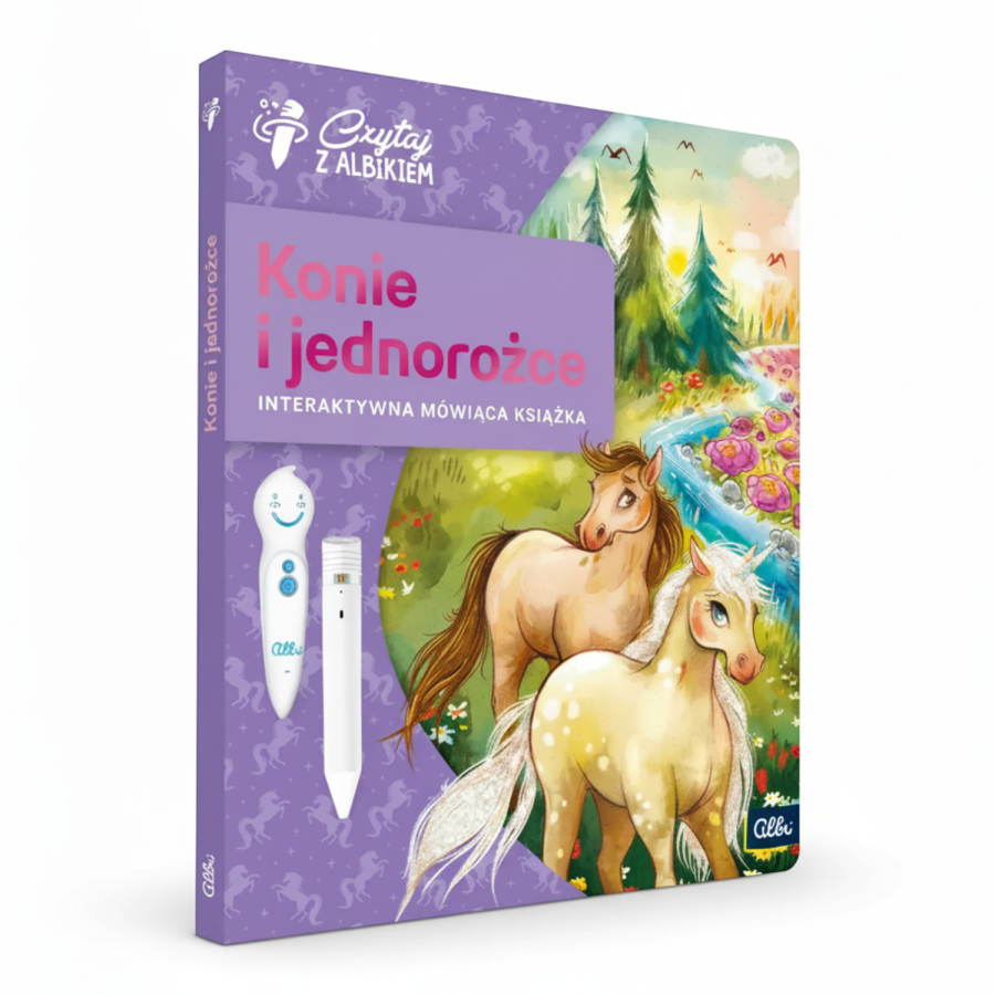 Konie i jednorożce 3+ / Czytaj z Albikiem