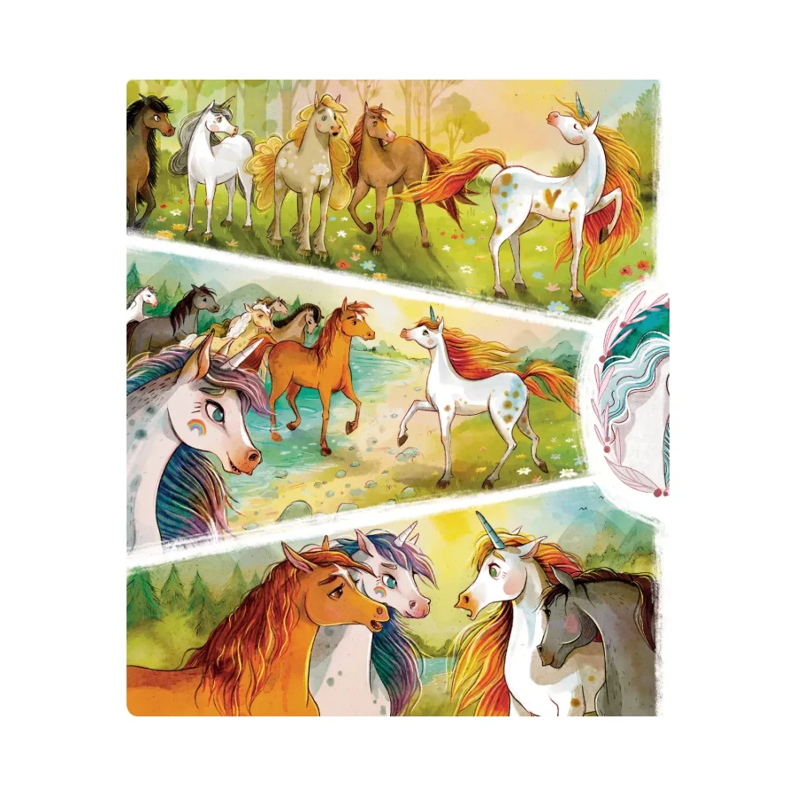 Konie i jednorożce 3+ / Czytaj z Albikiem