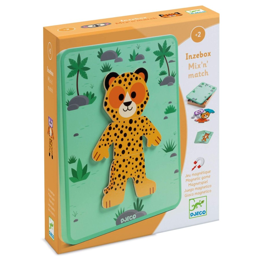 Magnetyczne puzzle Inzebox SAFARI / Djeco