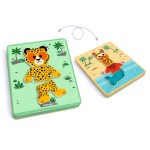 Magnetyczne puzzle Inzebox SAFARI / Djeco