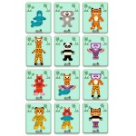 Magnetyczne puzzle Inzebox SAFARI / Djeco