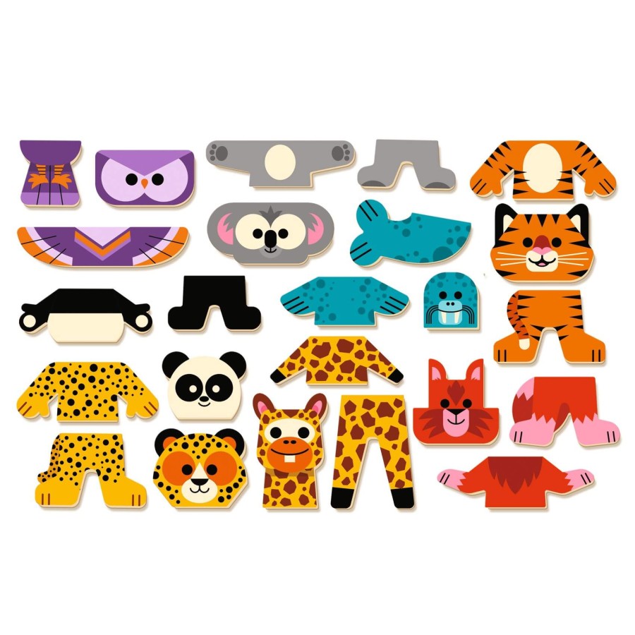 Magnetyczne puzzle Inzebox SAFARI / Djeco