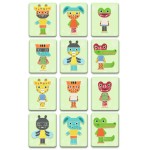 Magnetyczne puzzle Inzebox ZWIERZĘTA / Djeco