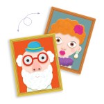 Magnetyczne puzzle Inzebox PORTRETY / Djeco