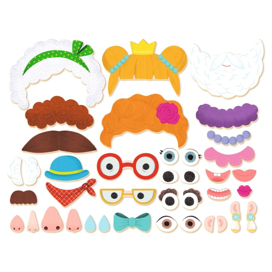 Magnetyczne puzzle Inzebox PORTRETY / Djeco