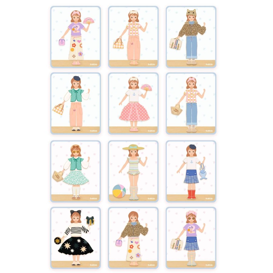 Magnetyczne puzzle Inzebox UBIERANKI / Djeco