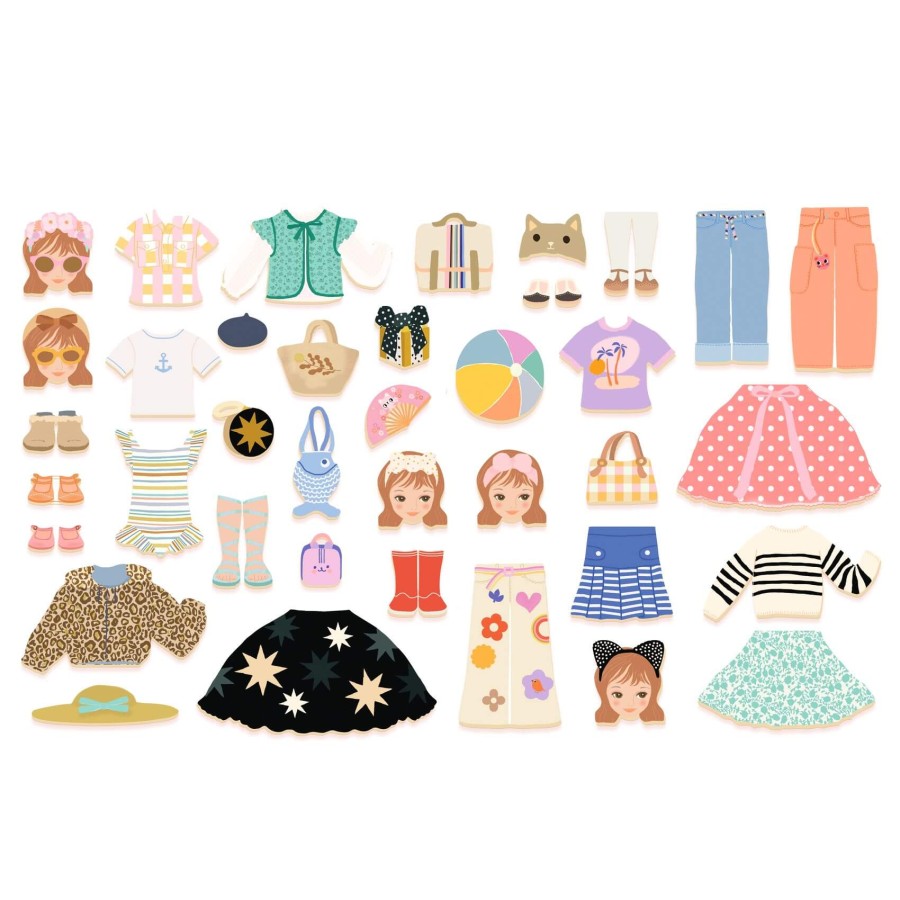 Magnetyczne puzzle Inzebox UBIERANKI / Djeco