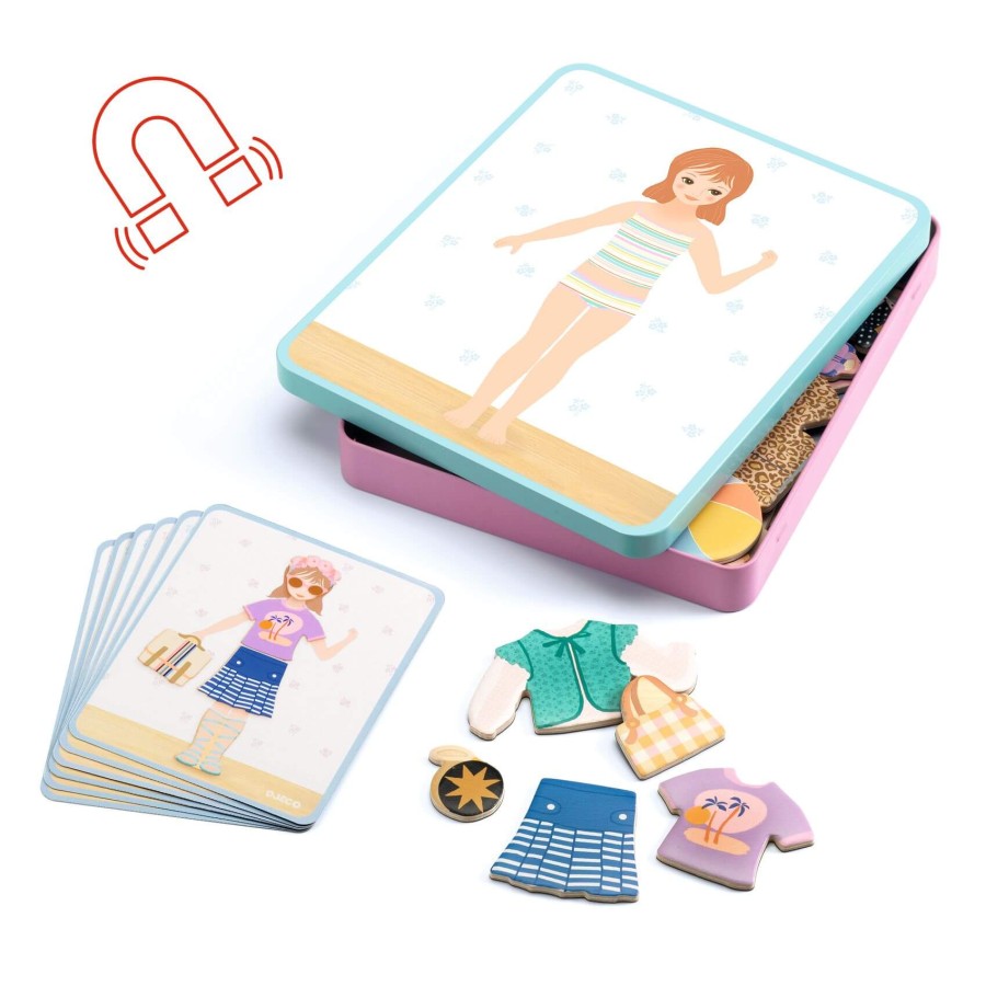 Magnetyczne puzzle Inzebox UBIERANKI / Djeco