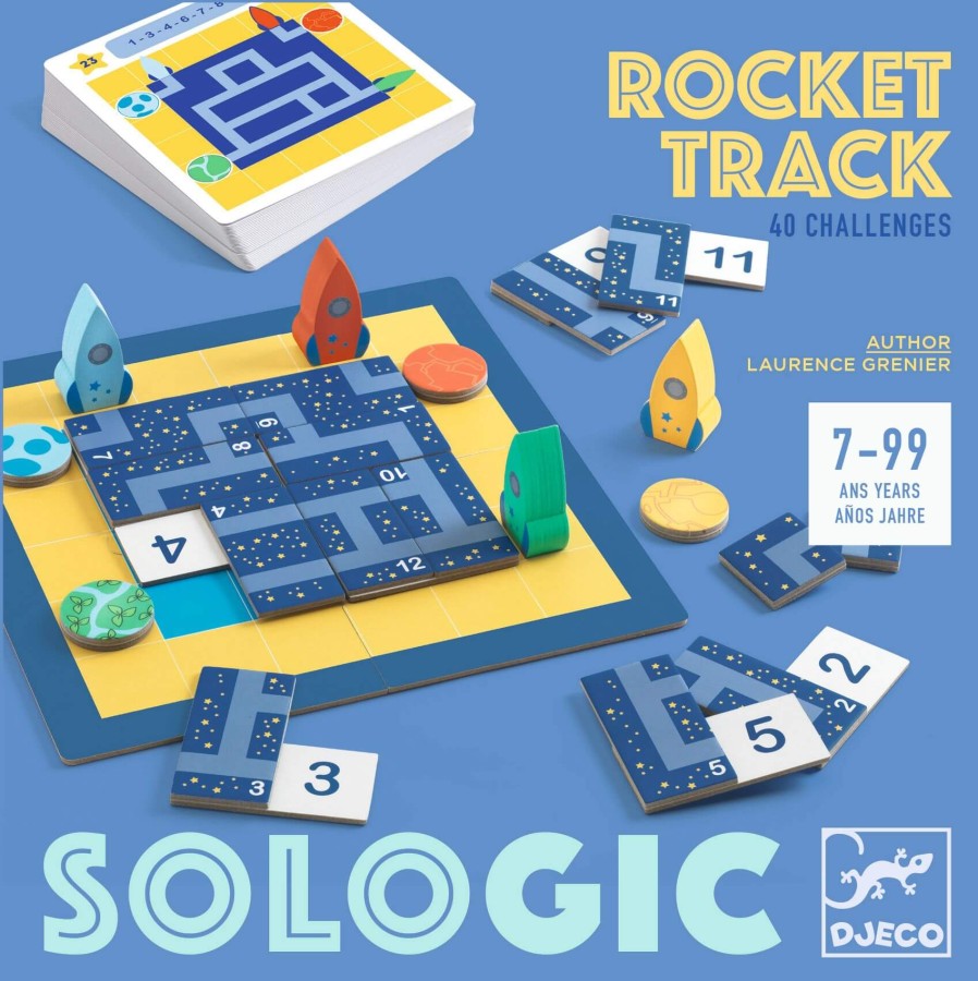 Gra logiczna SoLogic ROCKET TRACK 7+ / DJECO