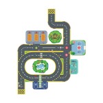 Drewniana układanka 3D MIASTO CRAZY MOTORS / Djeco