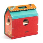 Drewniany domek z figurkami SOFTIHOUSE / Djeco