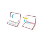 Podświetlany tablet do nauki pisania i rysowania KIDYDRAW-PRO - rózowy / Kidywolf