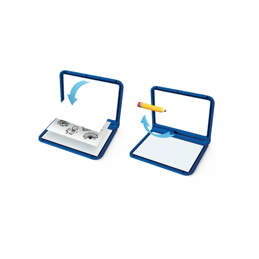 Podświetlany tablet do nauki pisania i rysowania K-DRAW-PRO - niebieski / Kidywolf