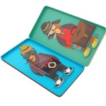 Podróżna gra magnetyczna - Ubieranki Misie / The Purple Cow