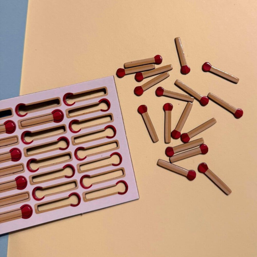 Podróżna gra magnetyczna - Gra w zapałki / The Purple Cow