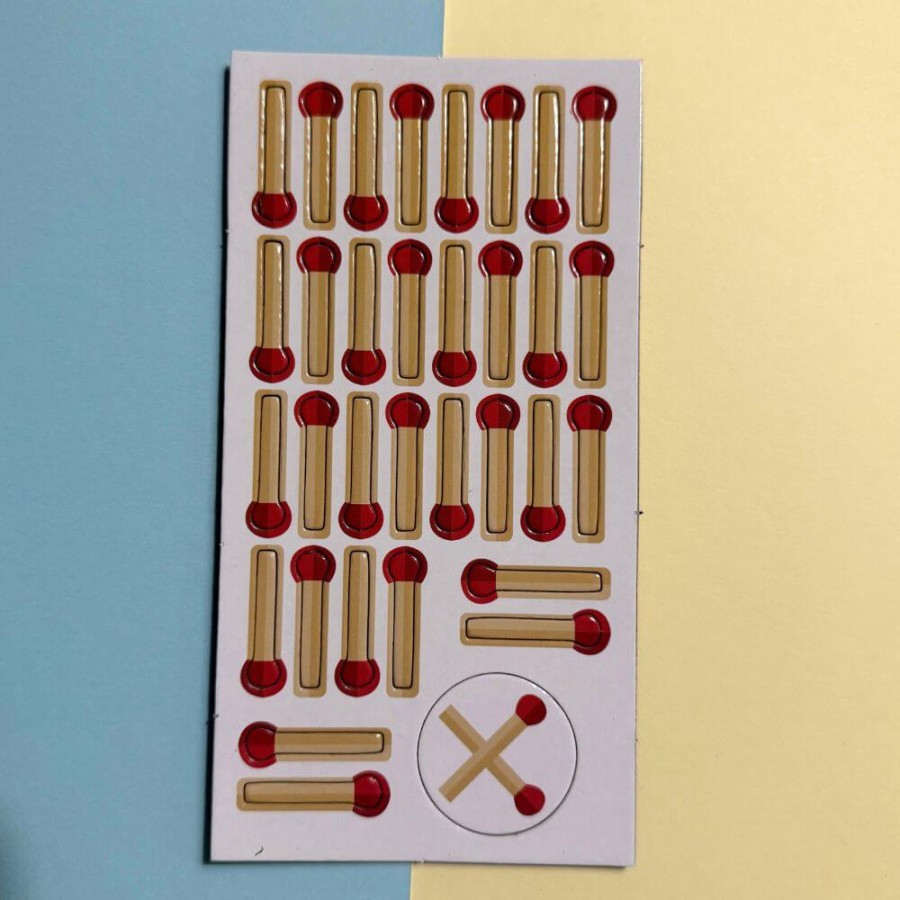 Podróżna gra magnetyczna - Gra w zapałki / The Purple Cow