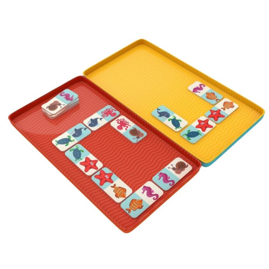 Podróżna gra magnetyczna - Domino Ocean / The Purple Cow