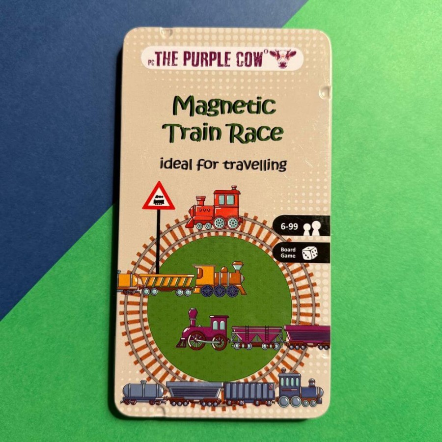 Podróżna gra magnetyczna - Wyścig pociągów / The Purple Cow