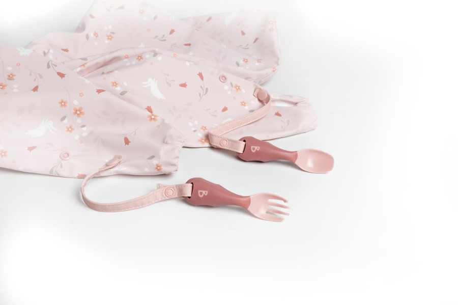 Wodoodporny śliniak z długim rękawem BLW Botanical Bunnies / BIBaDO