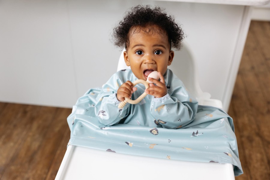 Wodoodporny śliniak z długim rękawem BLW Arctic Amigos / BIBaDO