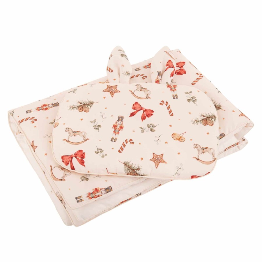 Pościel z wypełnieniem "S" Merry Christmas / Samiboo