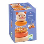 Drewniana układanka wieża KOTEK / Djeco