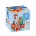 Układanka z kartonowych kostek PLAŻA / Djeco