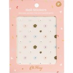 Naklejki na paznokcie dla dzieci - FLOWERS, hipoalergiczne / Oh Flossy