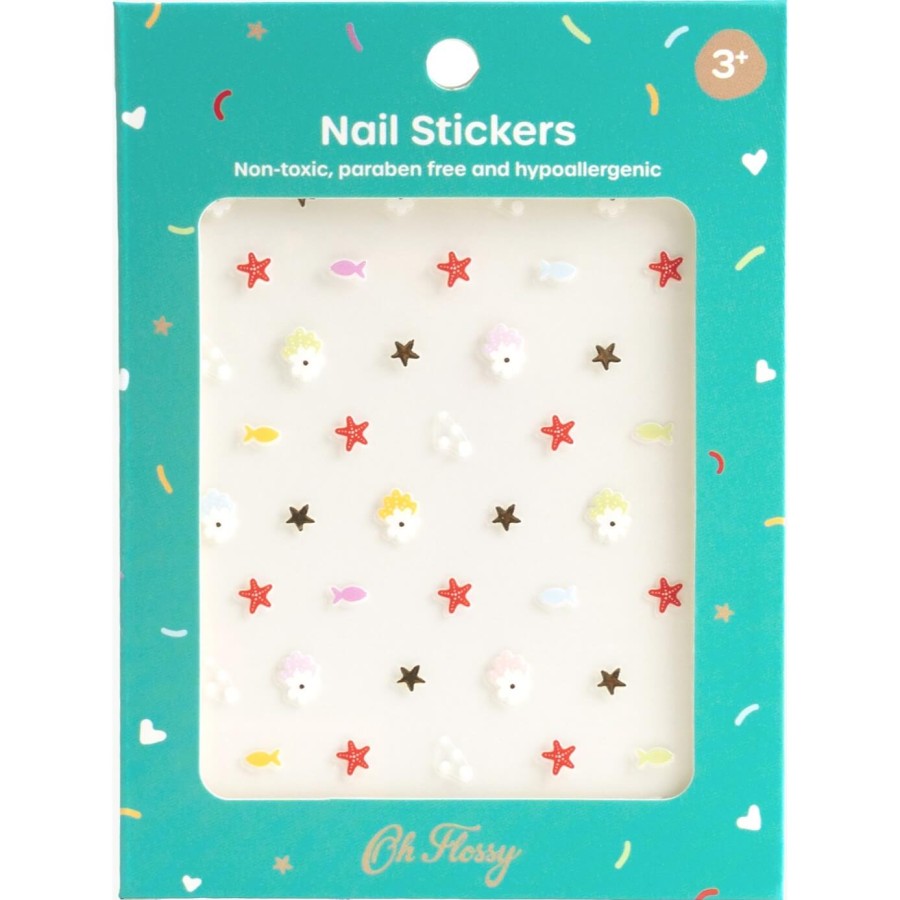 Naklejki na paznokcie dla dzieci - UNDER THE SEA, hipoalergiczne / Oh Flossy