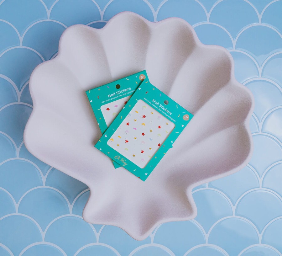 Naklejki na paznokcie dla dzieci - UNDER THE SEA, hipoalergiczne / Oh Flossy