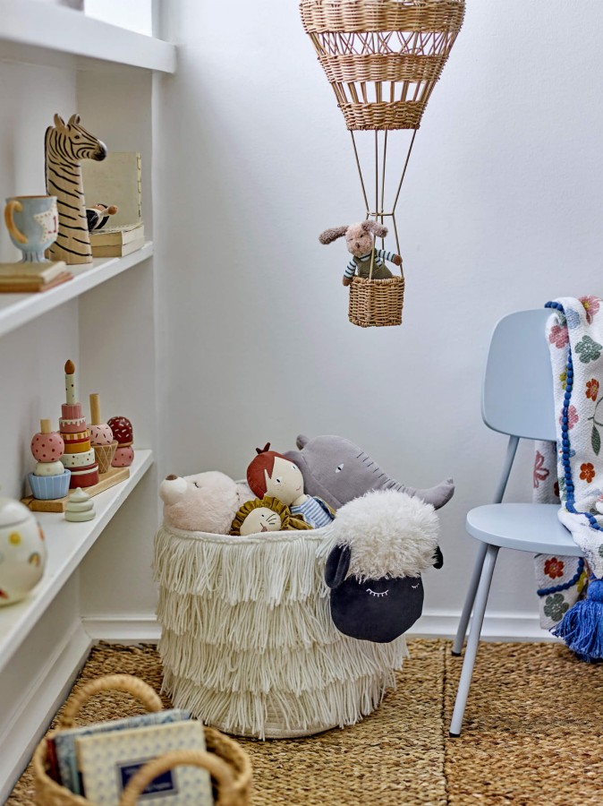 Bawełniana narzuta Cherry - Multi, 160x130 cm / Bloomingville Mini