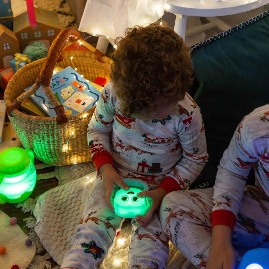 Grzechotka - gryzak świecąca w ciemności, aktywowana ruchem - Blair / Glo Pals