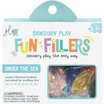 Wkład do słoików, figurki, brokaty i barwniki Fun Fillers - Sea / Glo Pals