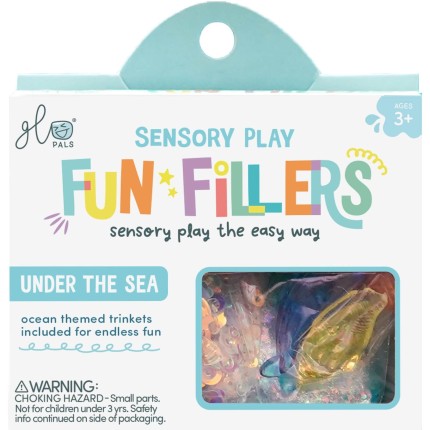 Wkład do słoików, figurki, brokaty i barwniki Fun Fillers - Sea / Glo Pals