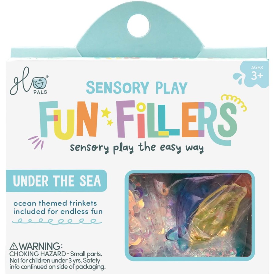 Wkład do słoików, figurki, brokaty i barwniki Fun Fillers - Sea / Glo Pals
