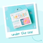 Wkład do słoików, figurki, brokaty i barwniki Fun Fillers - Sea / Glo Pals