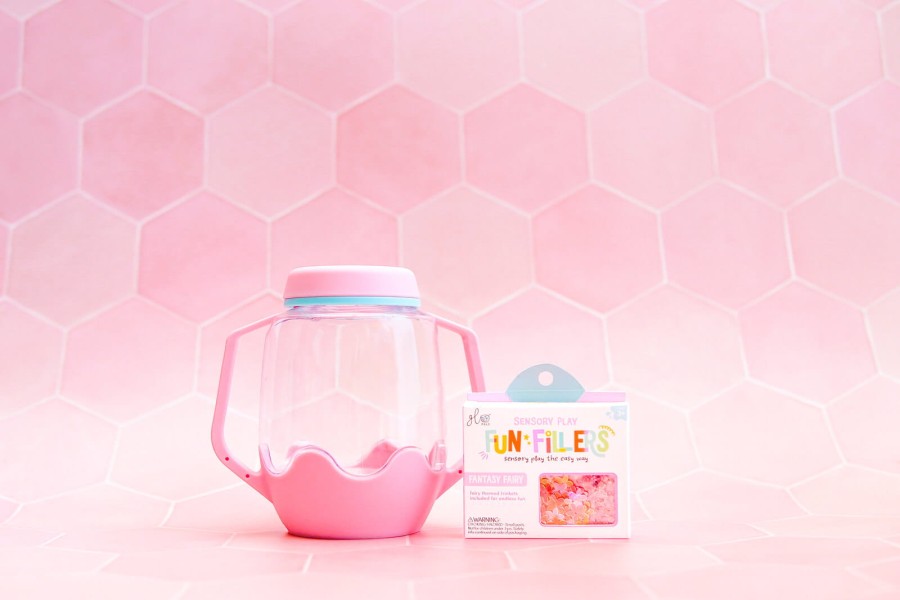 Wkład do słoików, figurki, brokaty i barwniki Fun Fillers - Fairy / Glo Pals