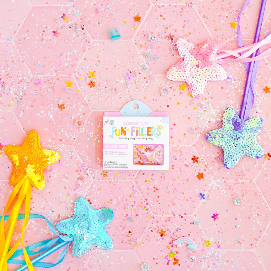 Wkład do słoików, figurki, brokaty i barwniki Fun Fillers - Fairy / Glo Pals