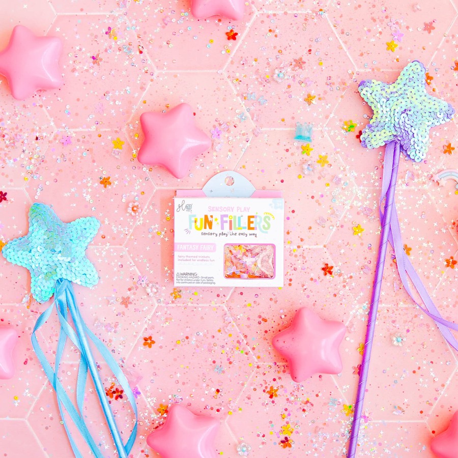 Wkład do słoików, figurki, brokaty i barwniki Fun Fillers - Fairy / Glo Pals