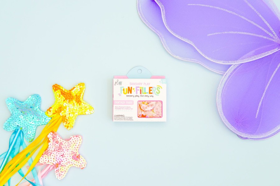 Wkład do słoików, figurki, brokaty i barwniki Fun Fillers - Fairy / Glo Pals