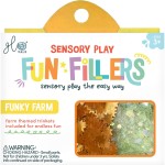 Wkład do słoików, figurki, brokaty i barwniki Fun Fillers - Farma / Glo Pals