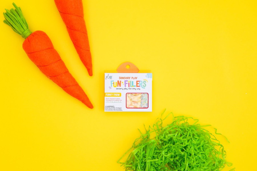 Wkład do słoików, figurki, brokaty i barwniki Fun Fillers - Farma / Glo Pals
