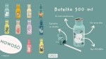 Butelka na wodę bidon 500 ml - Królik / SASSI
