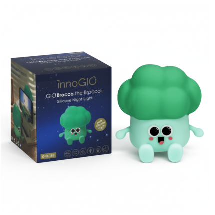 Silikonowa Lampka nocna GIObrocco the Broccoli / innoGIO