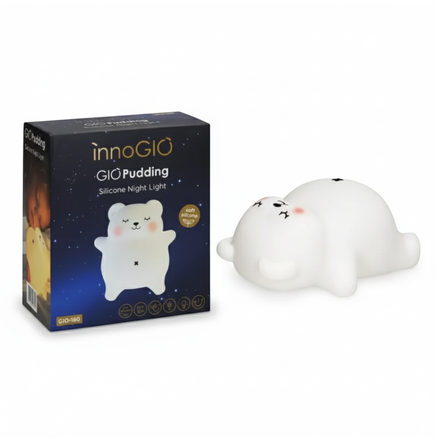 Silikonowa Lampka nocna GIOpudding / innoGIO