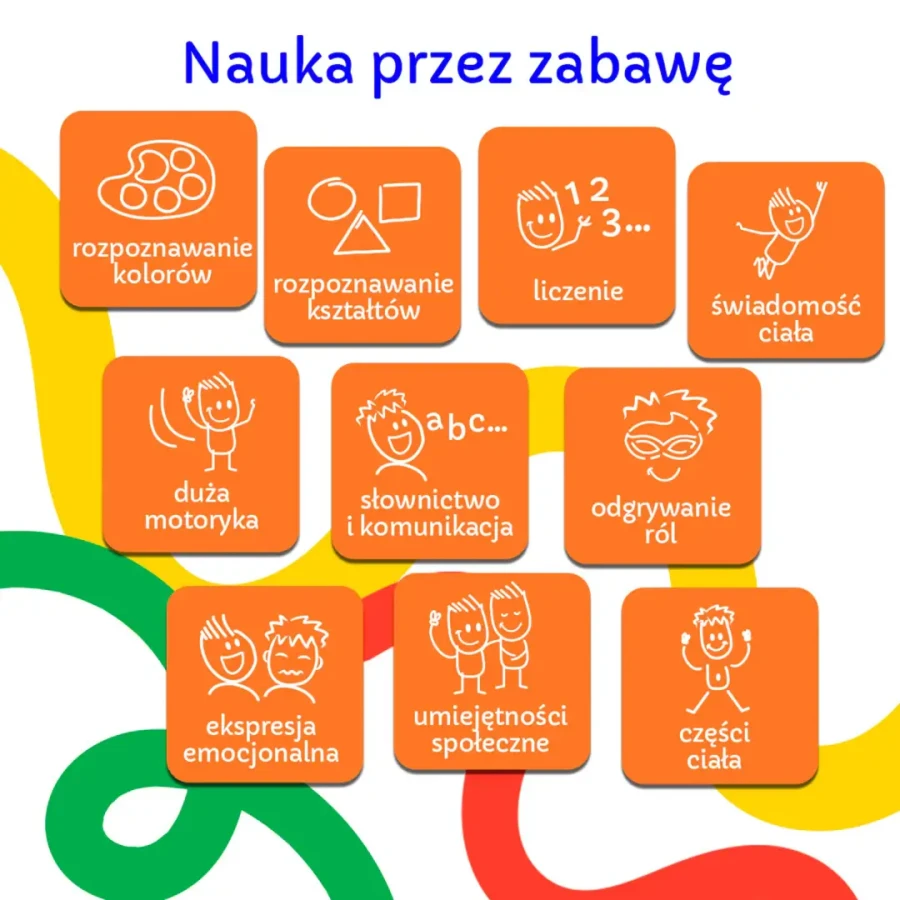 Karty do kostki aktywności - nauka przez zabawę 1+ mini e-book 2+ / rozwojowa mama